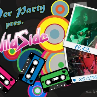 Flyer 80er Party pres. WildSide